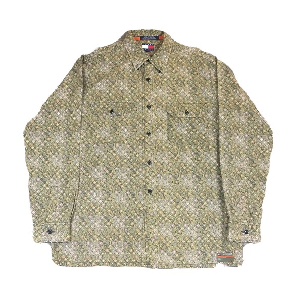 Tommy Hilfiger Other - Tommy Hilfiger Denim Paisley Button Down Long Sleeve Shirt Men's Size Medium
